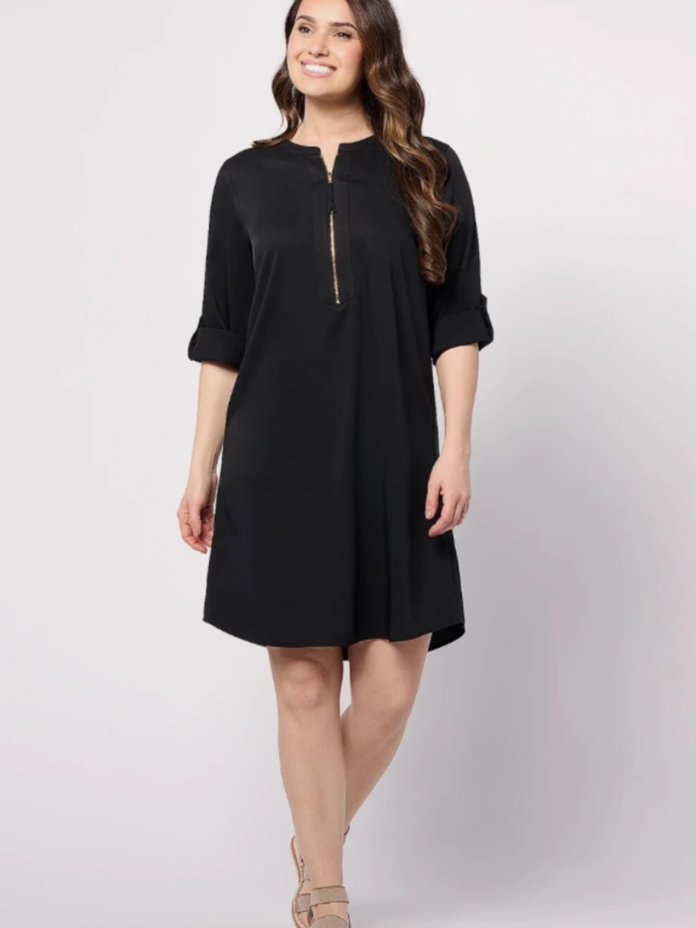 Boutique Belle by Kim Gravel Signature Zip Up Utility Dress Size XL